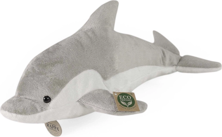 Delfin de pluș Rappa Eco-Friendly, 38 cm