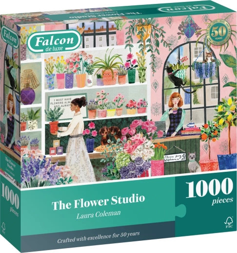 Puzzle Falcon Studio floral 1000 de piese