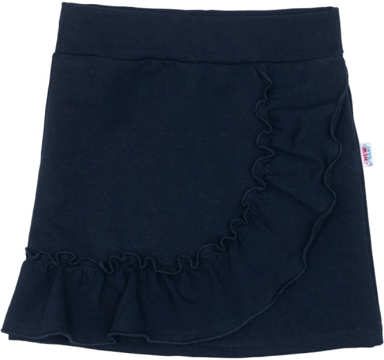 Fustă confortabilă cu volan