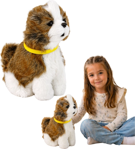 Cățeluș de pluș interactiv Shih Tzu