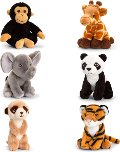 Keeleco animale sălbatice de colecție 12 cm – 6 tipuri