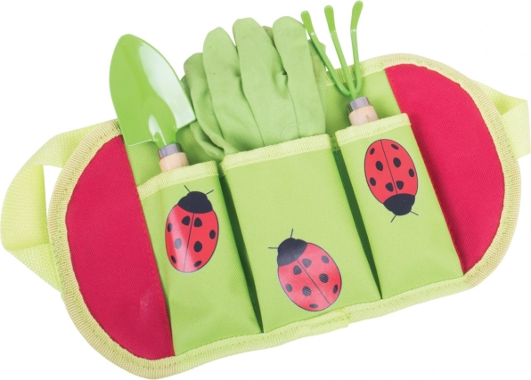 Bigjigs Toys set de grădinărit pentru copii Buburuză