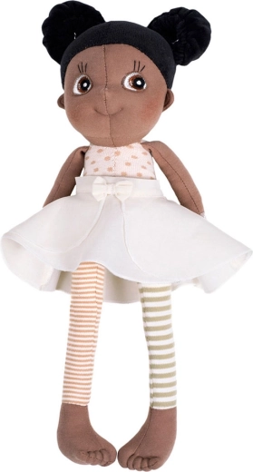 Rubens Barn EcoBuds Poppy – prima păpușă moale din material textil, de îmbrățișat, 35 cm
