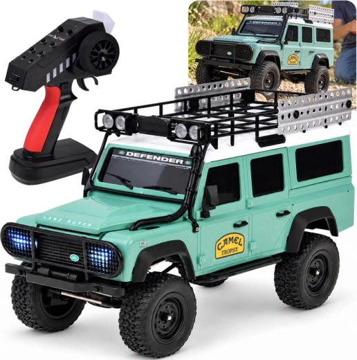 Model de teren Land Rover Defender 110 4WD controlat de la distanță