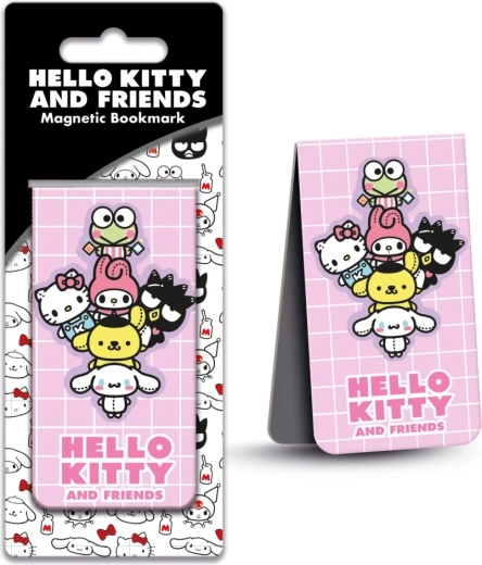 Hello Kitty semn de carte magnetic roz