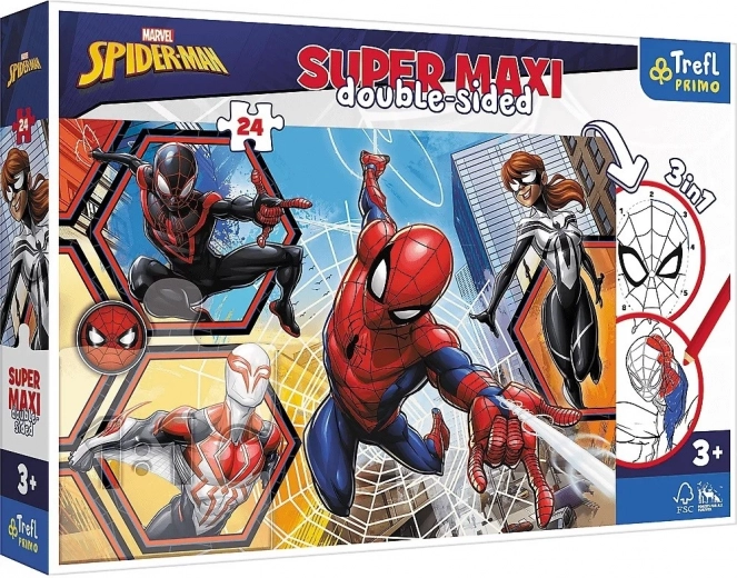 Puzzle față-verso Spider-Man Super Maxi 24 piese