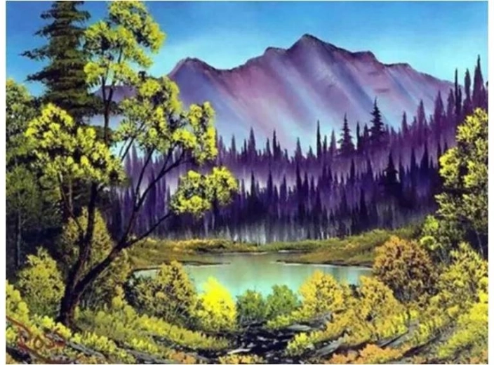 Norimpex pictură cu diamante peisaj 30 × 40 cm