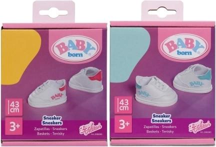 BABY born adidași pentru păpuși 43 cm – 2 culori