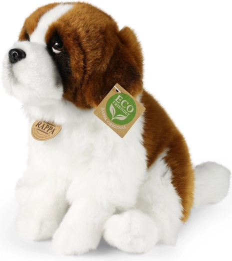Câine de pluș Saint Bernard 28 cm eco-friendly Rappa