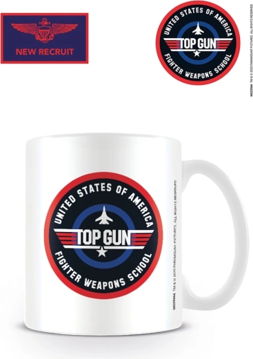 Cană ceramică TOP GUN Fighter Weapons School 330 ml