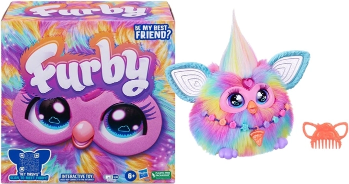 Hasbro Furby tie-dye (versiune în limba engleză) - 1 bucată
