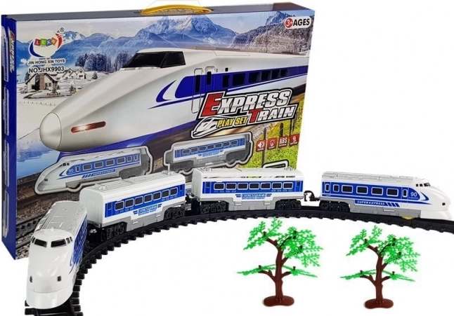 Set tren Pendolino electric cu efecte