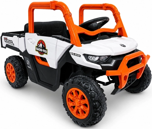 Mașinuță electrică off-road pentru copii 4x4 24 V portocalie
