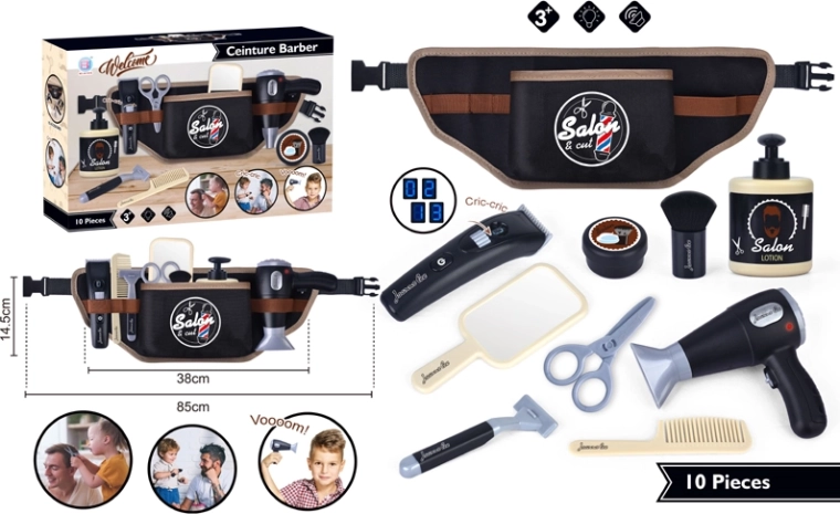 Set frizerie barber 10 piese