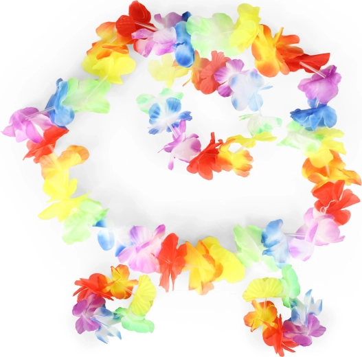 Set de flori hawaian Rappa clasic - 4 buc.