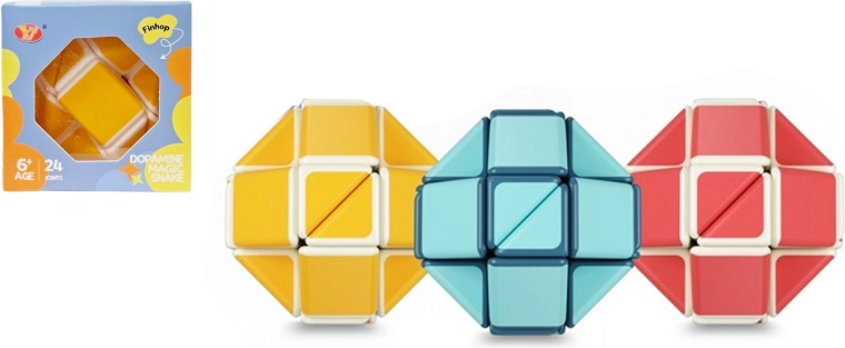 Puzzle logic colorat – puzzle segmentat rotativ