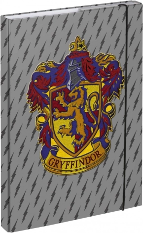 Baagl mapă pentru caiete școlare A4 Harry Potter Gryffindor – stemă