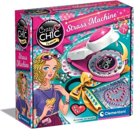Crazy Chic mașină de aplicat strasuri pentru decorarea accesoriilor