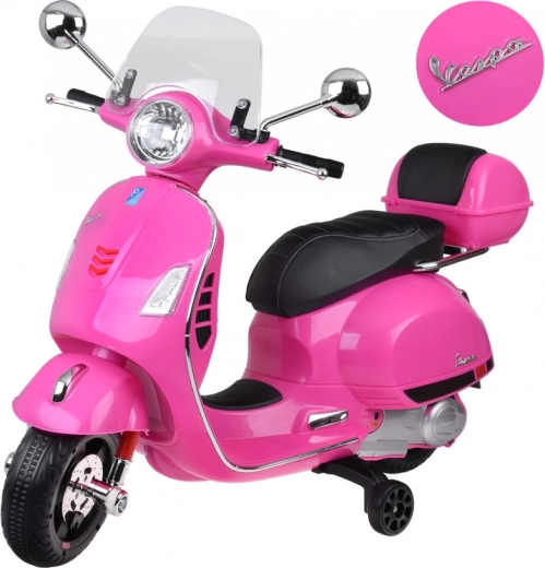Trotinetă electrică pentru copii Vespa GTS Super cu acumulator – Roz