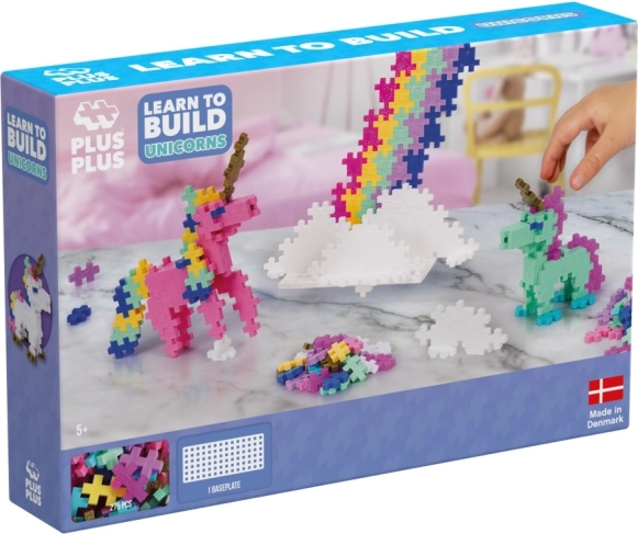 Plus-Plus Învață să construiești Unicorni