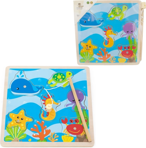 Babu puzzle din lemn – mare