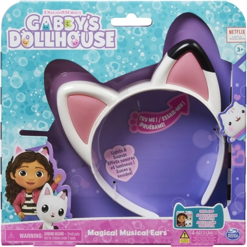 Urechi de pisicuță muzicale GABBY'S DOLLHOUSE