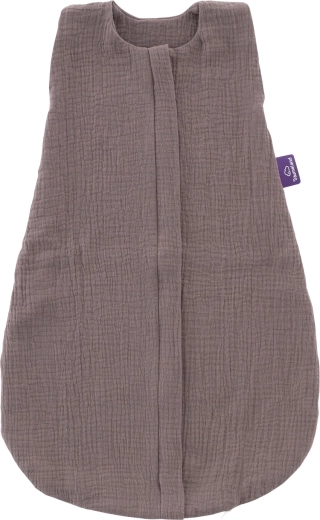 Träumeland sac de dormit de vară Liebmich muselină Schokopflaume 90 cm