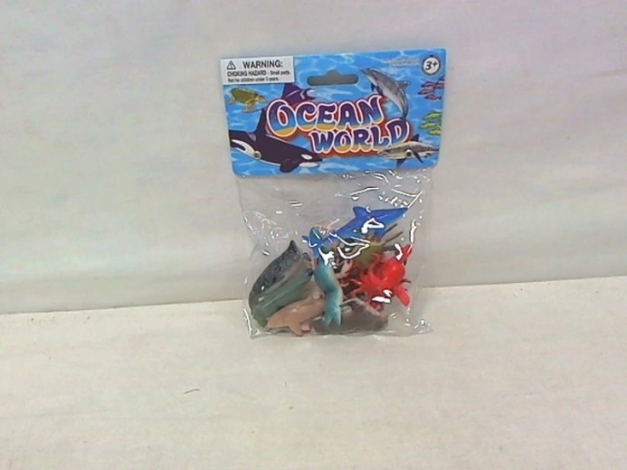 Set de mini figurine cu animale marine – 12 buc.