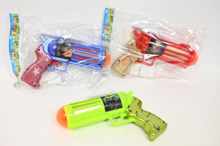 Pistol pentru copii pe baterii cu efecte luminoase și sonore