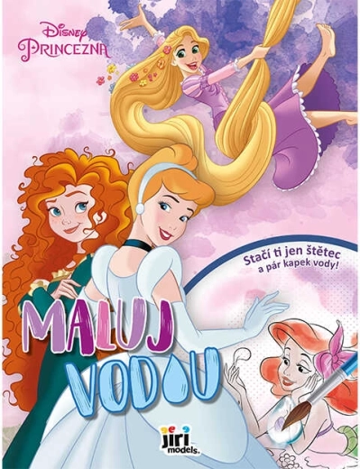 Disney Prințese – pictură cu apă A4