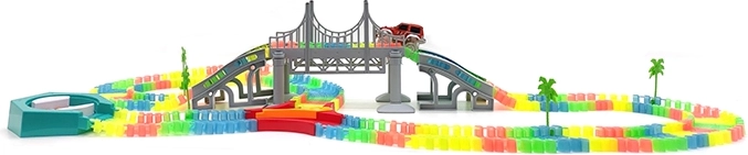 Mașinuță LED pentru curse dinamice