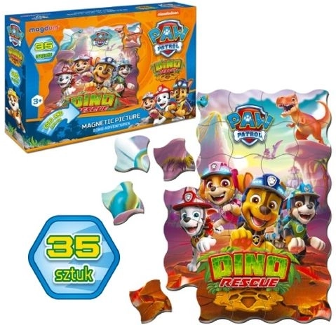 Paw Patrol Dino Rescue set magnetic 35 buc.