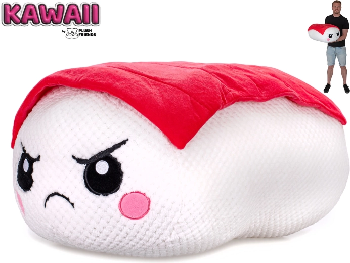 Plush Friends Kawaii sushi nigiri din pluș ton 60 cm