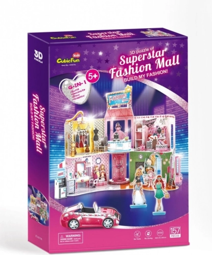 Puzzle 3D Centrul comercial la modă