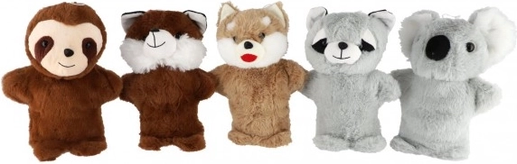 Marionetă de pluș animale 30 cm pentru copii 0+