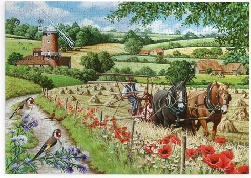 Puzzle House of Puzzles Drumul către moara de vânt, 500 de piese mari