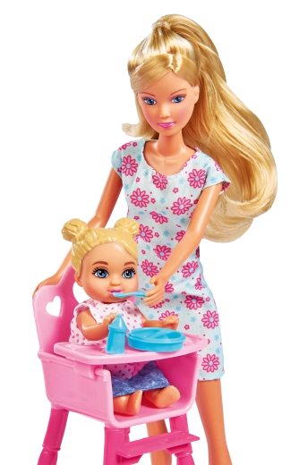 Timp pentru hrănire în scăunelul de masă