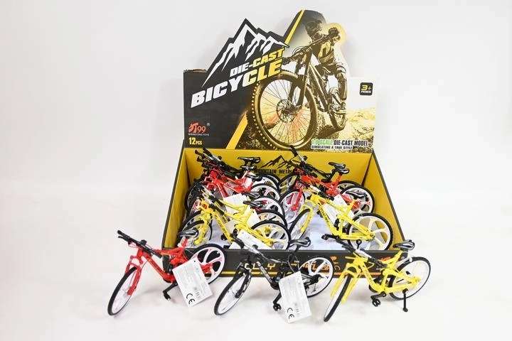Miniatură metalică de bicicletă cross 19 cm