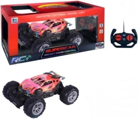 Mașină RC de teren roșie