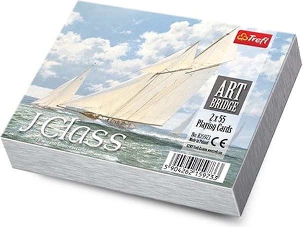 Set de cărți ART BRIDGE – J-Class, format de bridge