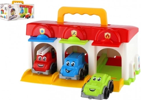 Garajă cu mașinuțe și accesorii Technok Toys