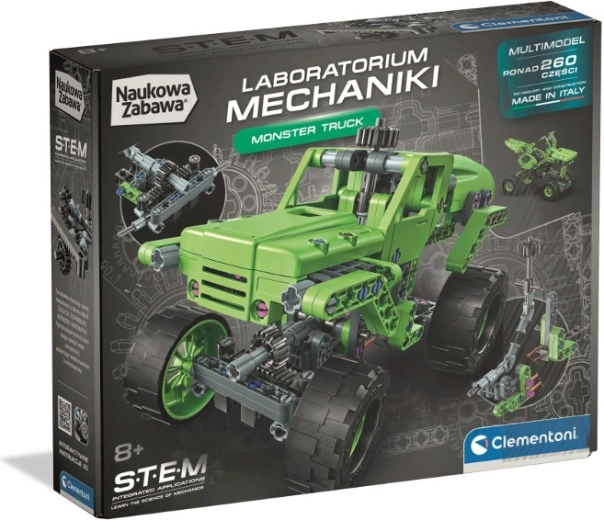 Laboratorul de mecanică – camion monstru 2în1 set de construcție