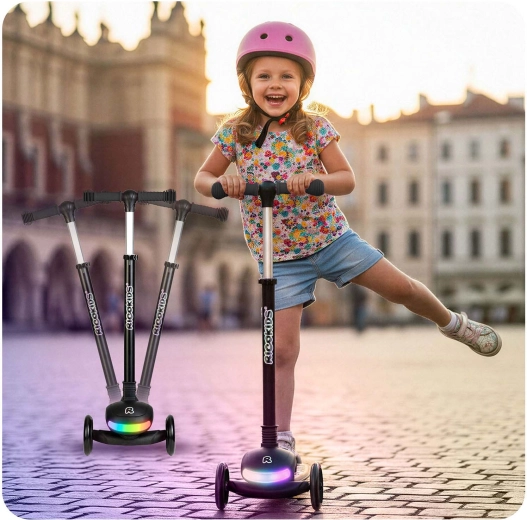 Pliere rapidă și ghidon reglabil pe înălțime