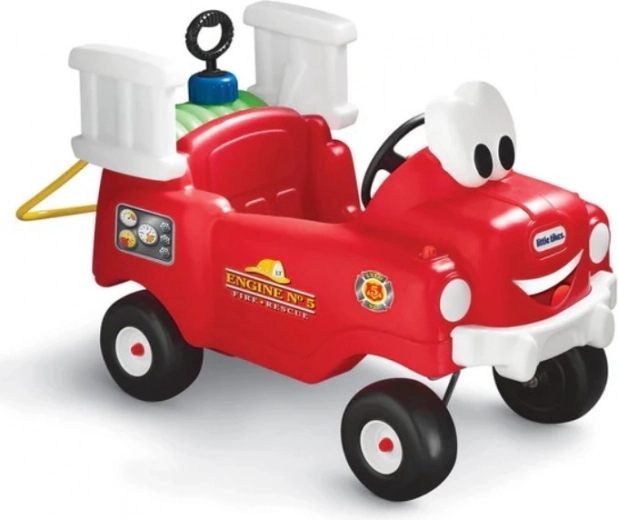 Trotinetă fără pedale Little Tikes Spray & Rescue mașină de pompieri
