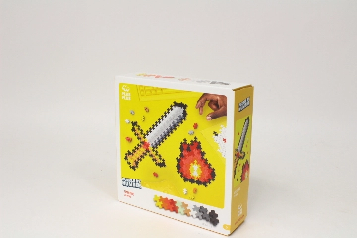 Plus-Plus Puzzle by Number aventură cu sabia, 250 de piese