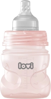 lovi biberon pentru sugari trends 120 ml roz