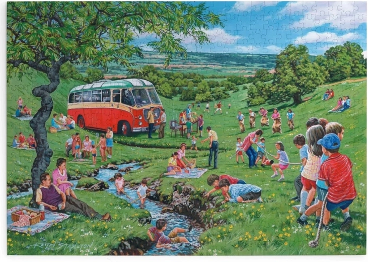 Puzzle Picnic de duminică, 500 de piese