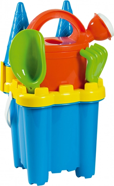 Androni set de nisip castel – înălțime 29 cm – Albastru