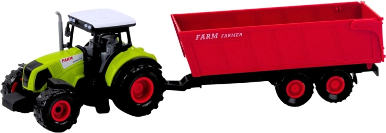 Tractor cu remorcă pentru munca pe câmp