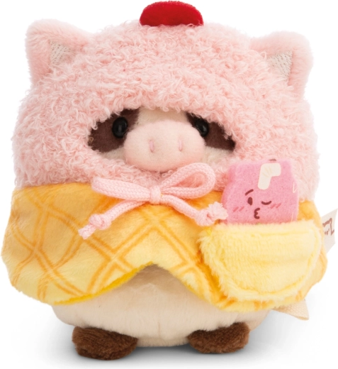 Văcuța de pluș Moona MYMOCHI de la NICI 8 cm – set cadou înghețată și milkshake